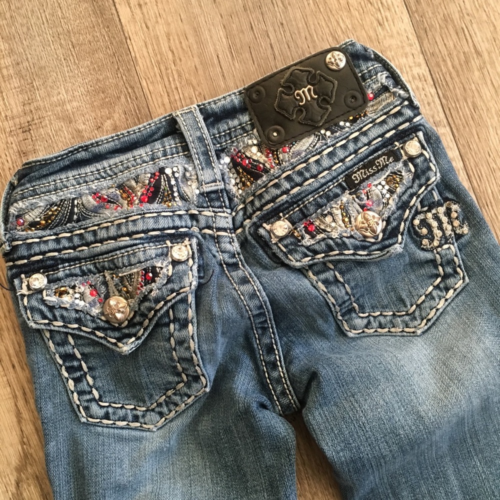Girls Miss Me Jeans size 8.
